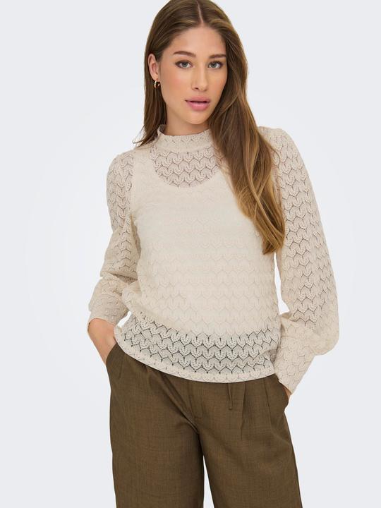 Immagine prodotto JdY Top in pizzo con maniche lunghe (XL)