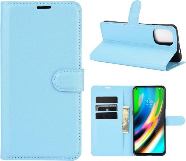 Produktbild MU Classic Litchi Leder Bookcover Series (Motorola Moto G9 Plus)