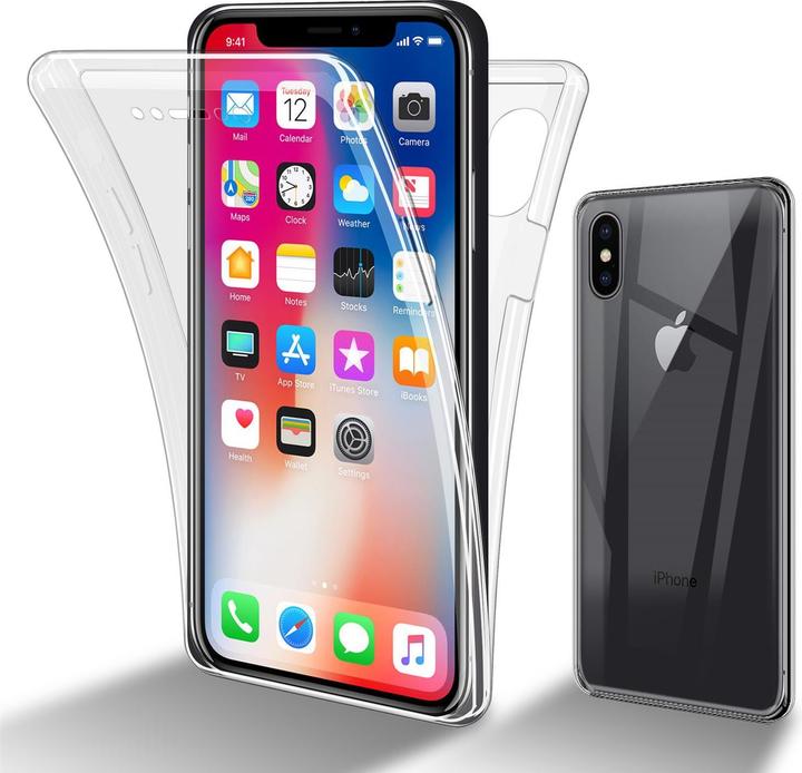 Actual product image Cadorabo TPU 360 Degree Case Cover (Apple iPhone X)