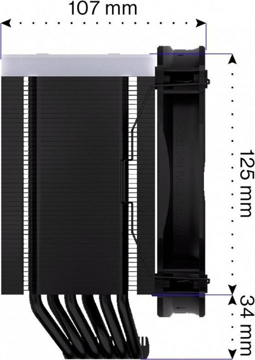 Produktbild Endorfy Fortis 5 ARGB Black (144 mm)