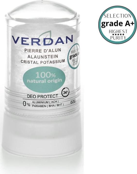Verdan Alaunstein Grad A+ Deo natur Eco 60 g (Stick, 112 ml)