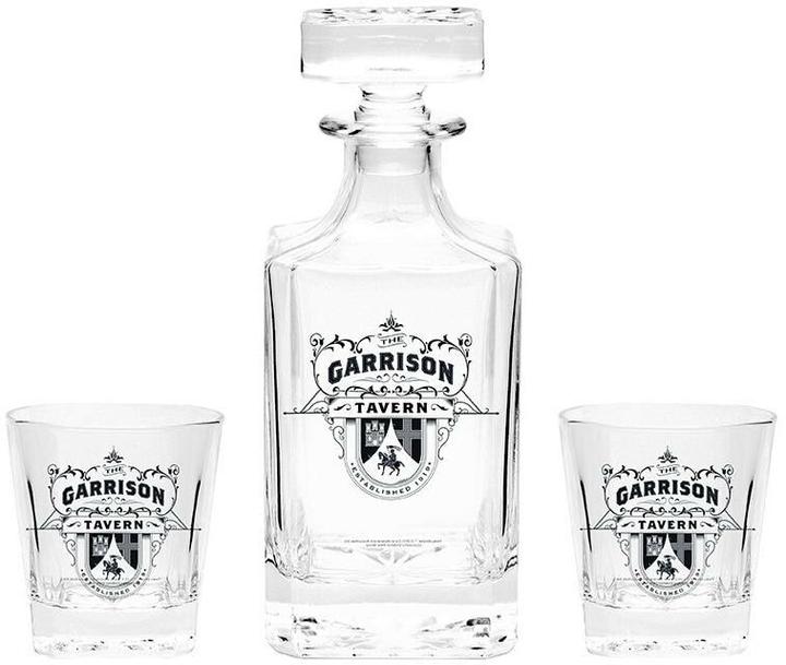 Actual product image ABYstyle Peaky Blinders Set : Caraffa / 2 bicchieri - Garrison (750 ml, 3 x)