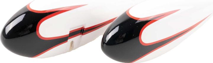 Legacy Aviation wheel fairings muscle bipe 50" white/black