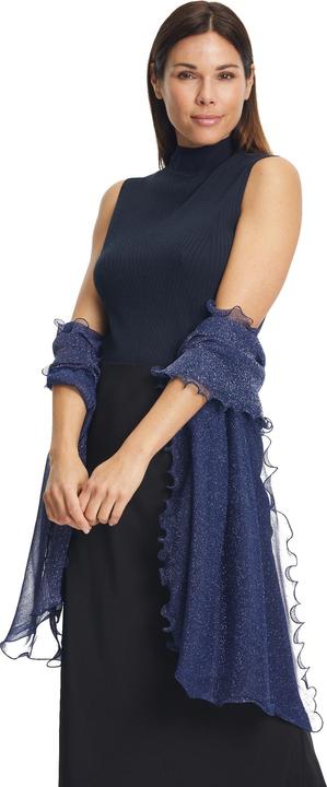 Actual product image Vera Mont Basic scarf with lurex thread
