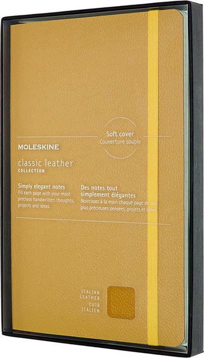 Actual product image Moleskine Notebook leather cover (130 x 210 mm, Lined, Hardcover)