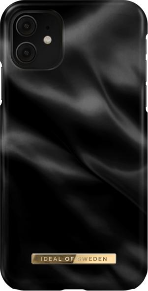 Produktbild iDeal Of Sweden Designer Hard-Cover Black Satin (Apple iPhone XR, Apple iPhone 11)