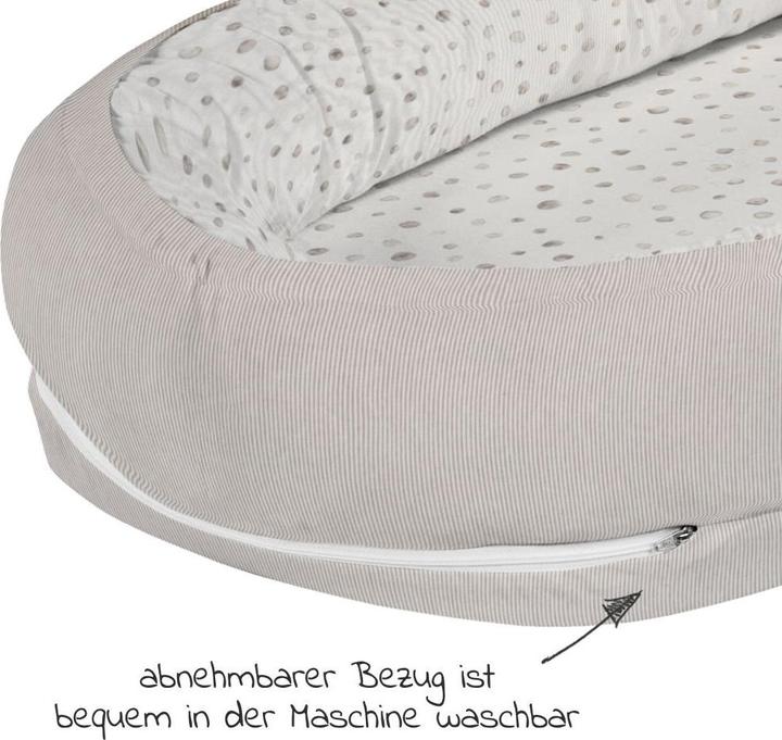Actual product image Alvi Bassinet & cradle 2-piece economy set Bassinet Birthe + slumber nest
