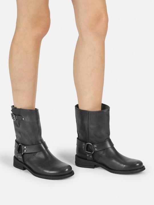 Actual product image Felmini GREDO D872 These boots are made from high-quality black leather and have a luxurious feel. (40)