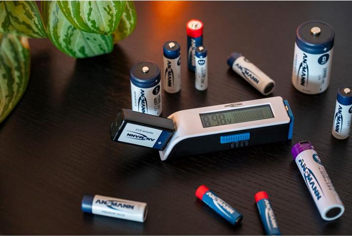 Produktbild Ansmann Batterietester Universell LC-Display