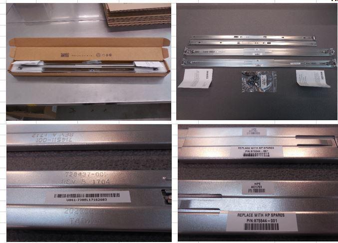 HP Hewlett-Packard PLC-KIT RK MNTG 1U EASY
