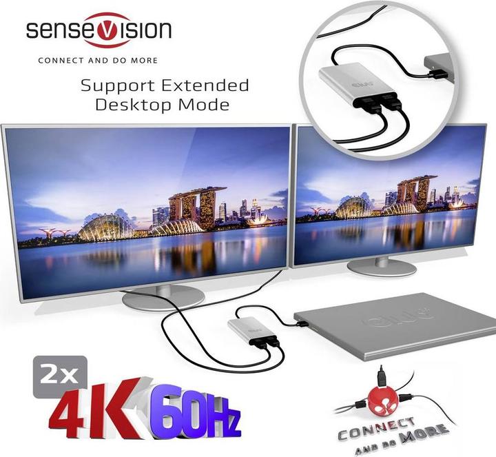 Produktbild Club 3D Csv 1577 (DP, 27 cm)