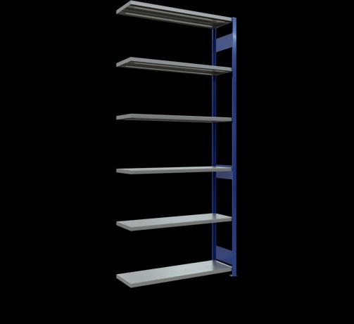 Stecksystem Anbauregal MULTIplus250 mit Längenriegel