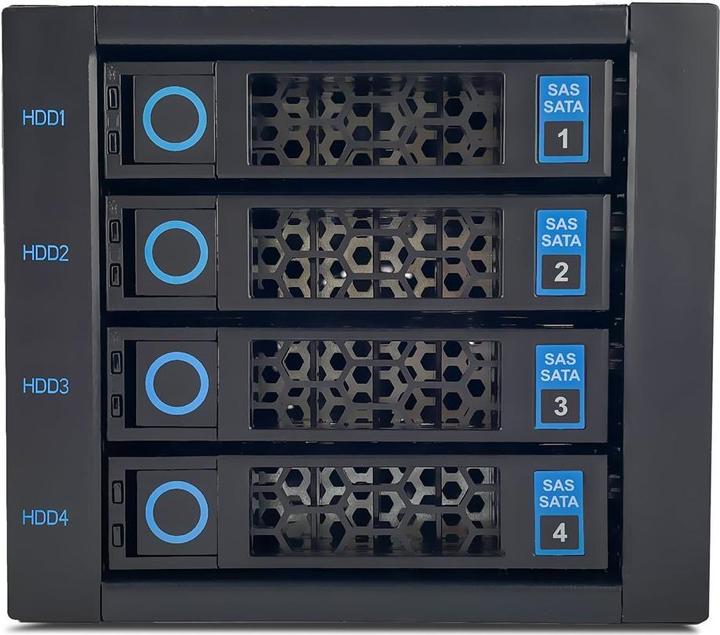 Image du produit Fantec WR-C3141-6G Fond de panier pour 4x 3,5/2,5 HDD/SSD (3.5", 2.5")