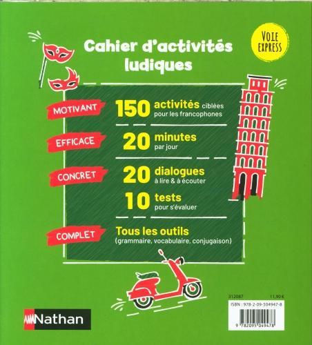 Label énergétique 150 activités ludiques pour se (re)mettre à l'italien (Français, Gonzalez Juan, Ghirardello Anna, 2025)