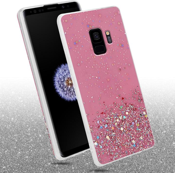 Produktbild Cadorabo TPU Cover funkelnder Glitter (Samsung Galaxy S9+)