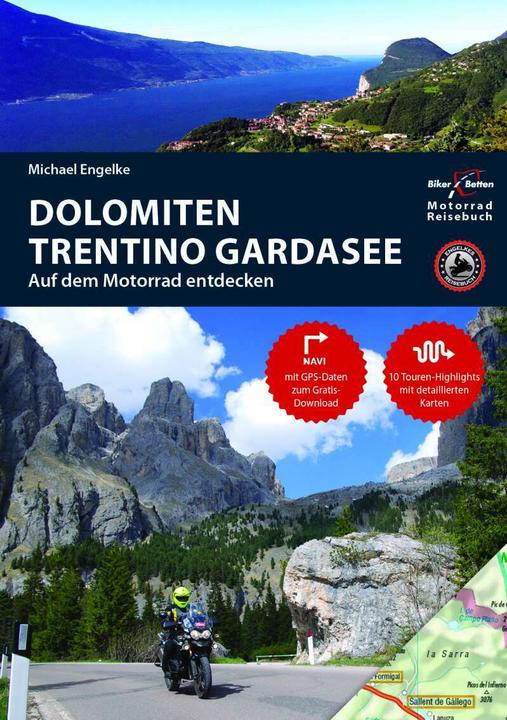 Produktbild Motorradreiseführer Dolomiten, Trentino, Südtirol, Gardasee