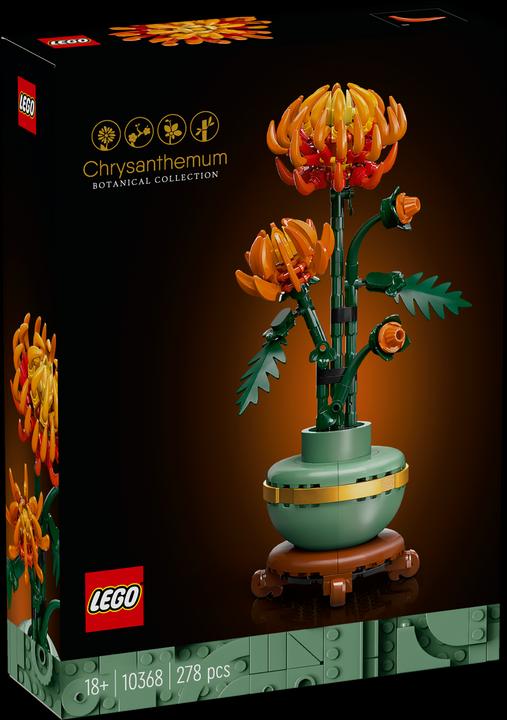 Actual product image LEGO Chrysantheme (10368, LEGO Botanical)