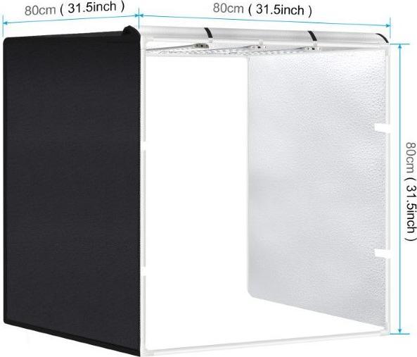 Immagine prodotto Puluz Tenda da studio pieghevole 80cm Shootiung Soft Box (Casella di registrazione)