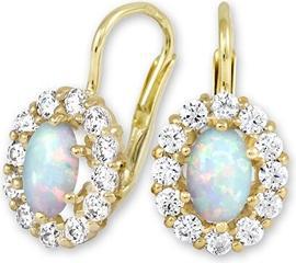 Brilio Luxury yellow gold earrings 239 001 00568 10