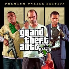 Actual product image Rockstar Grand Theft Auto V GTA V Premium (PS4)