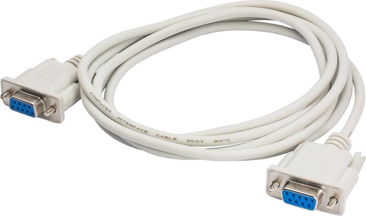 Akyga AK-CO-04 cable gender changer RS-232 Weiss (2 m)