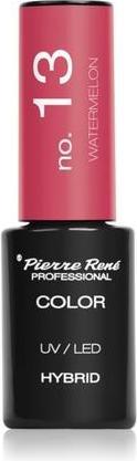 Immagine prodotto Pierre Rene Professional Gel per unghie ibrido Pierre Rene n. 13 Watermelon - 6 ml, compatibile con lampada UV/LED (Anguria, Vernice UV gel)