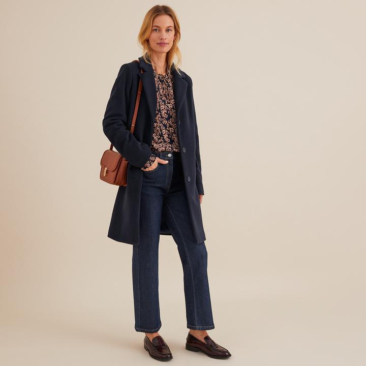 Actual product image Anne Weyburn Half-length coat with button fastening (34)