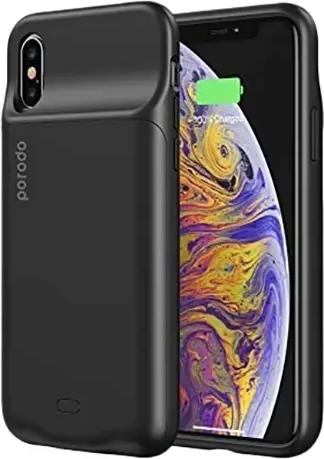 Actual product image Porodo Wireless Battery Case 3500mAh for iPhone X / Xs (Apple iPhone X, Apple iPhone XS)