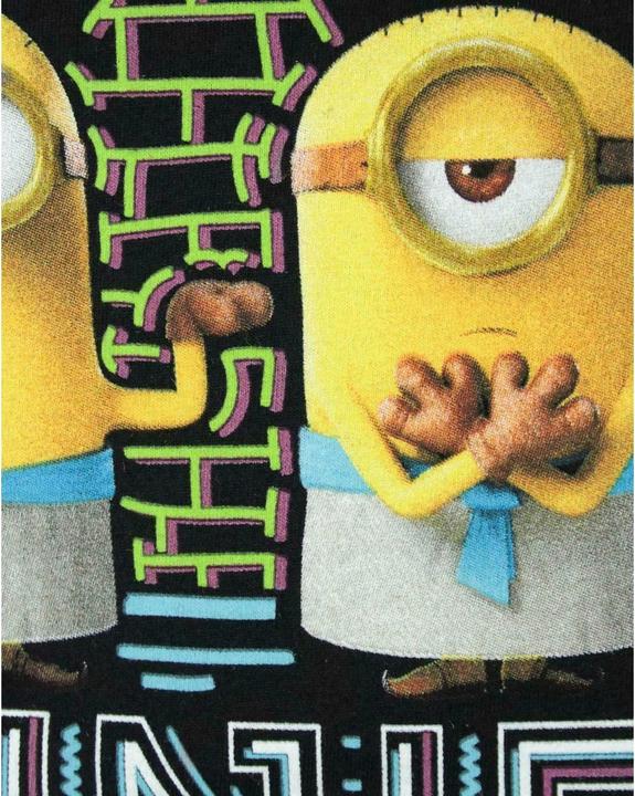 Actual product image Minions Tank Top With Motif And Pyramids (L)
