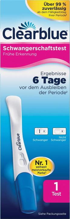 Produktbild Clearblue Schwangerschaftstest Ultra Frühtest (1 x)