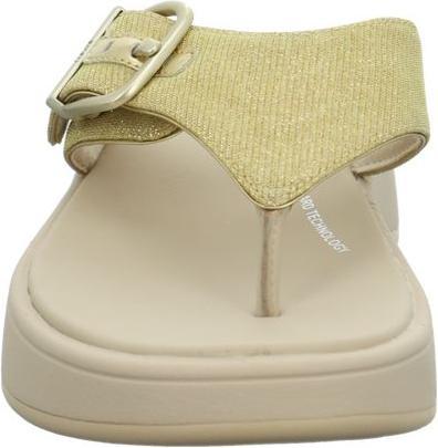 Produktbild Fitflop F Mode Buckle Shimmerlux Flatform Toe Post Sandal (41)