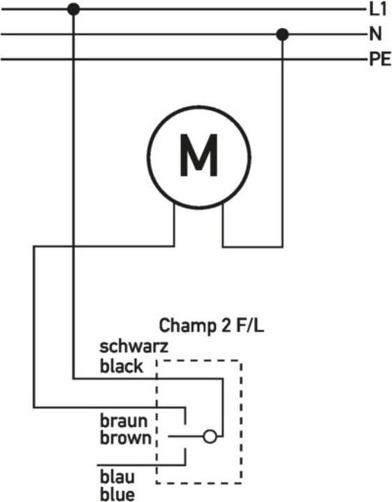 Image du produit Doepke Interrupteur à flotteur CHAMP2/3M Vider/remplir,3m de câble de raccordement CHAMP2/3M