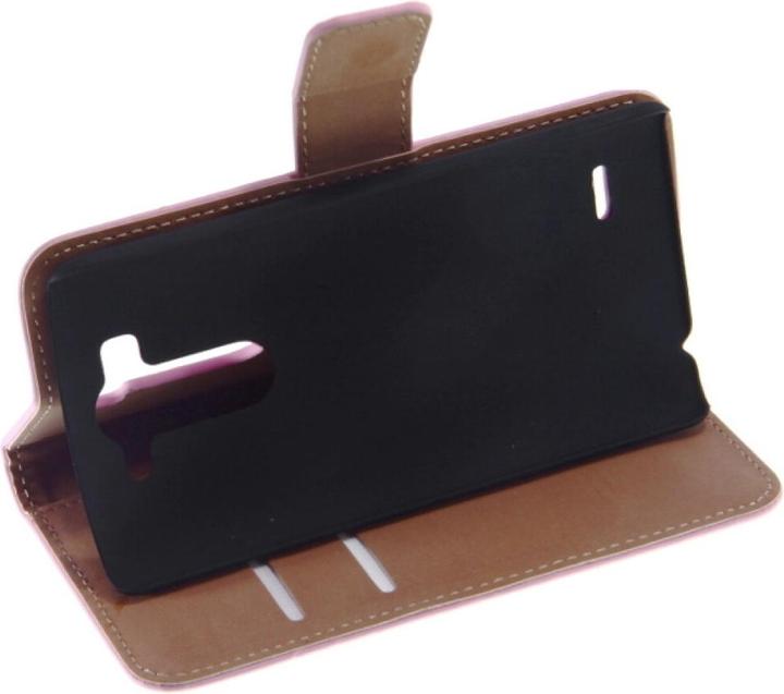 Image du produit OEM Etui cuir Slim Book pour LG G3 mini - rose 4250710558124 (LG G3s)