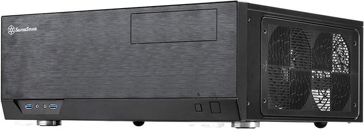 Actual product image Silverstone Sst-Gd09b (mATX, ATX)