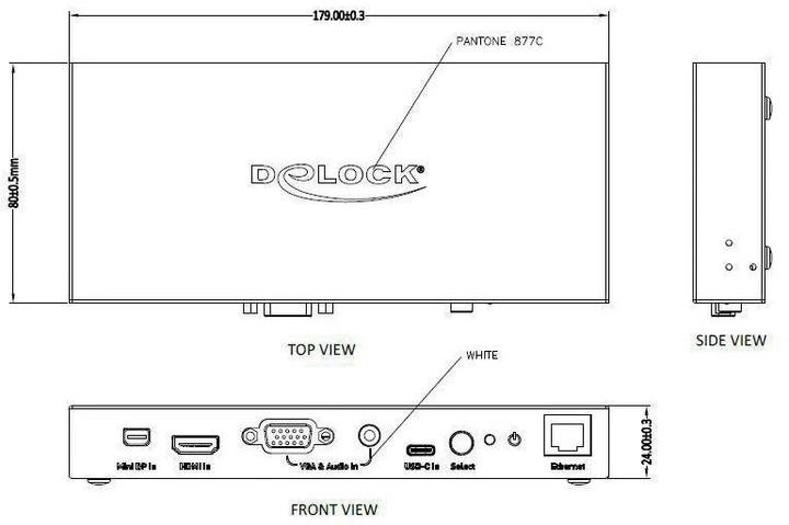 Productafbeelding Delock Multi-AV naar HDMI converter
