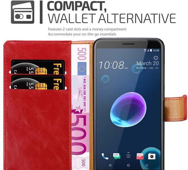 Produktbild Cadorabo Book Luxury Cover (HTC Desire 12)