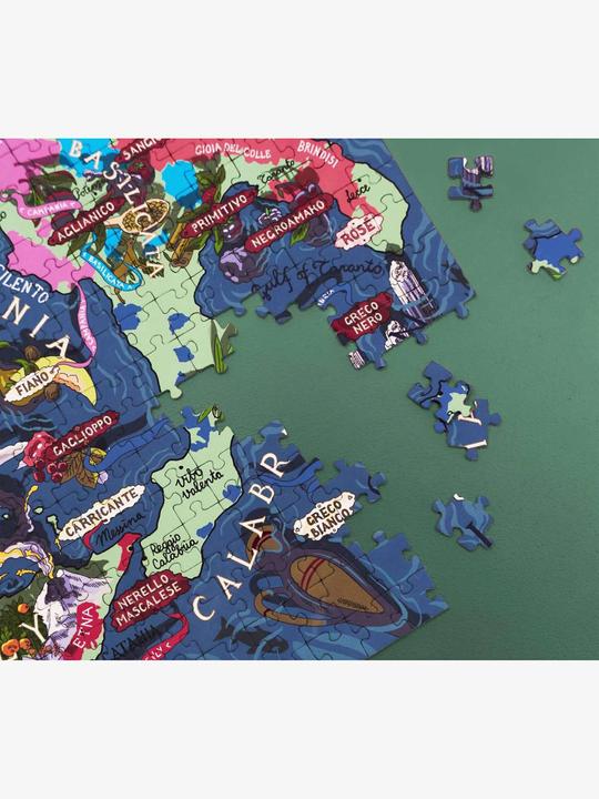 Produktbild Water & Wines Puzzle Wine Italy lindgrün (1000 Teile)
