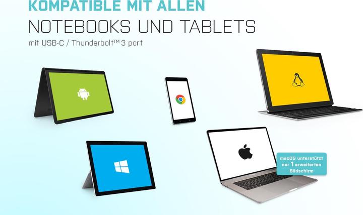 Image du produit i-tec C31tripledockpdch (USB-C, 3 Ports)