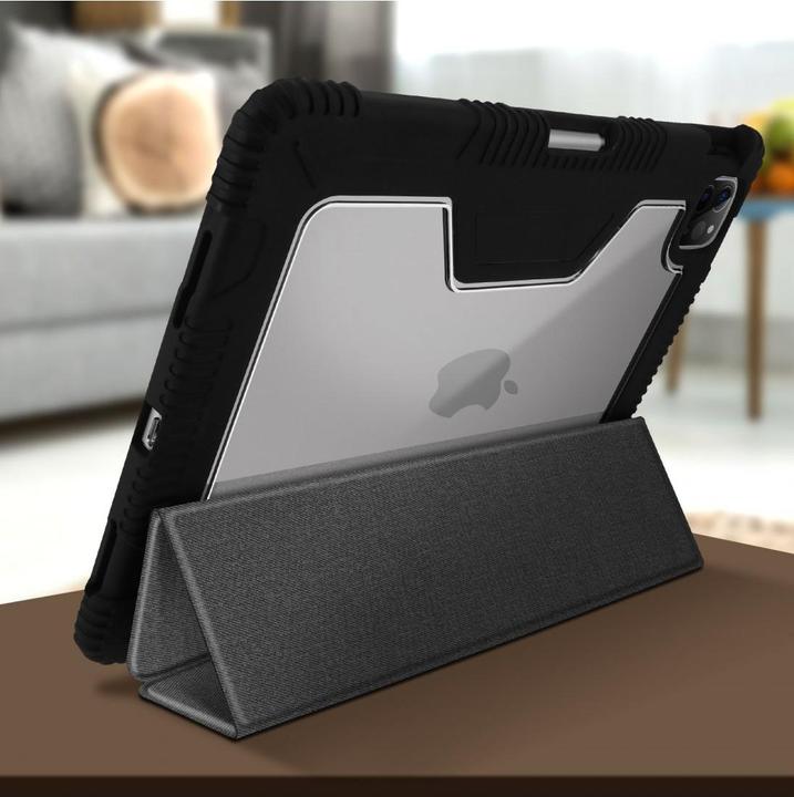 Produktbild Akashi Apple iPad Pro 11 2020 / 2018 /Air 2020 Hülle, Video-/Tastatur, - Schwarz (iPad Pro 11 2021 (3. Gen))