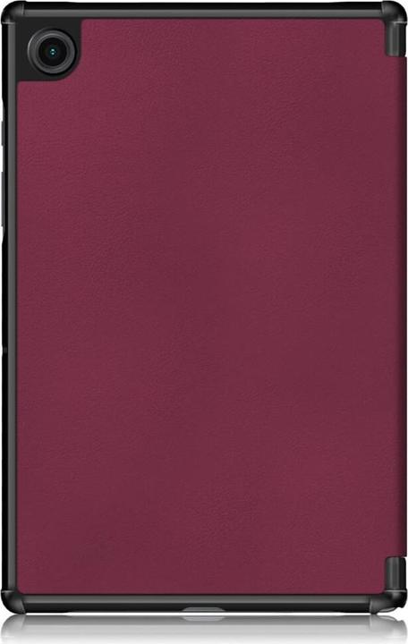 Actual product image Cover-Discount Galaxy Tab A7 Lite - Tri-fold Smart Case wine red (Galaxy Tab A7 Lite)