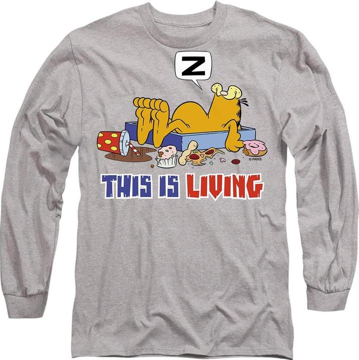 Garfield This Is Living TShirt (XL)