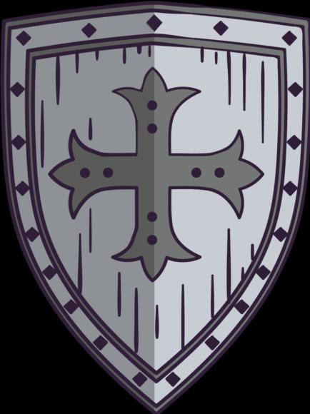 Image du produit Bügelbilder Bügelbild Ritter Schild