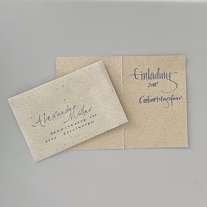 Actual product image Farewell card (1 pcs.)