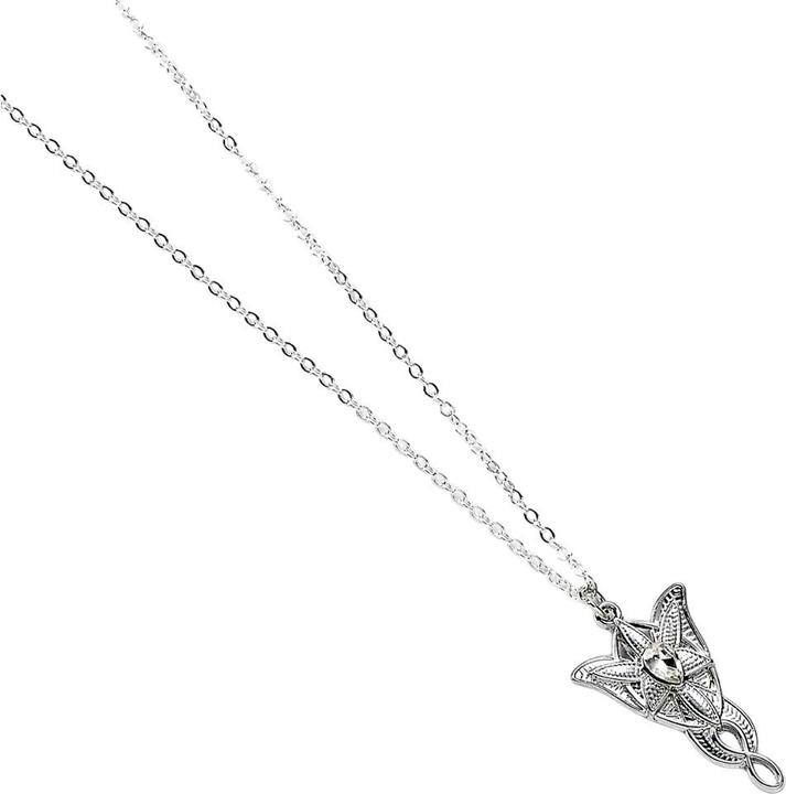 Immagine prodotto Lord of the rings Verniciato d'Argento Collana e Ciondolo (100% materiale sintetico)