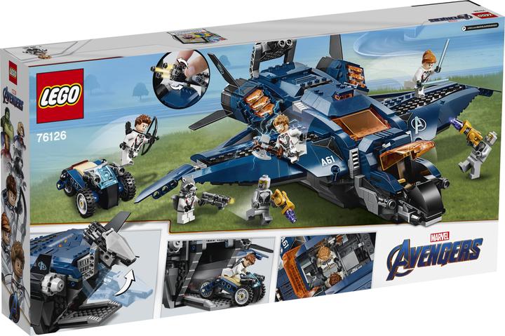 Produktbild LEGO Ultimativer Avengers-Quinjet (76126, LEGO Marvel)