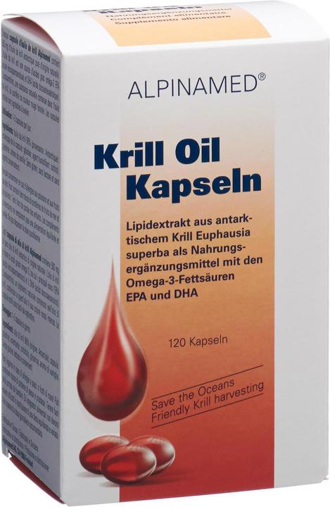 Immagine prodotto Alpinamed Capsule di olio di krill (120 Pezzo/i, Pillole, 140 g)