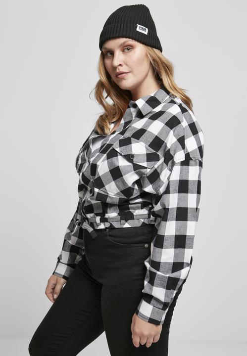 Immagine prodotto Urban Classics Camicia a quadri corta da donna (3XL)