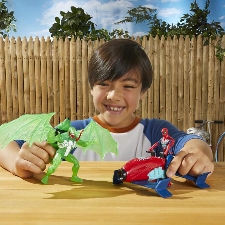 Actual product image Spiderman SPIDER-MAN playset Web splashers vehicle