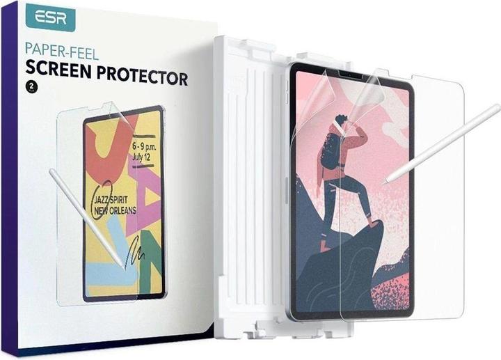 Produktbild ESR Paper-Feel (2 Stück, iPad Pro 11 2018 (1. Gen), iPad Pro 11 2020 (2. Gen), iPad Pro 11 2021 (3. Gen), IPad Pro 11" (2022), iPad Air 10.9 (2022), iPad Air 2020 (4. Gen))