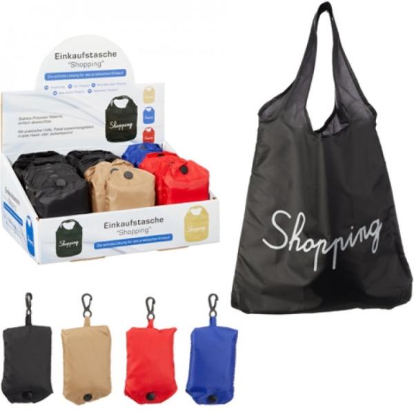 Actual product image Trend-24 Shopping bag foldable "Shopping" 33x34cm